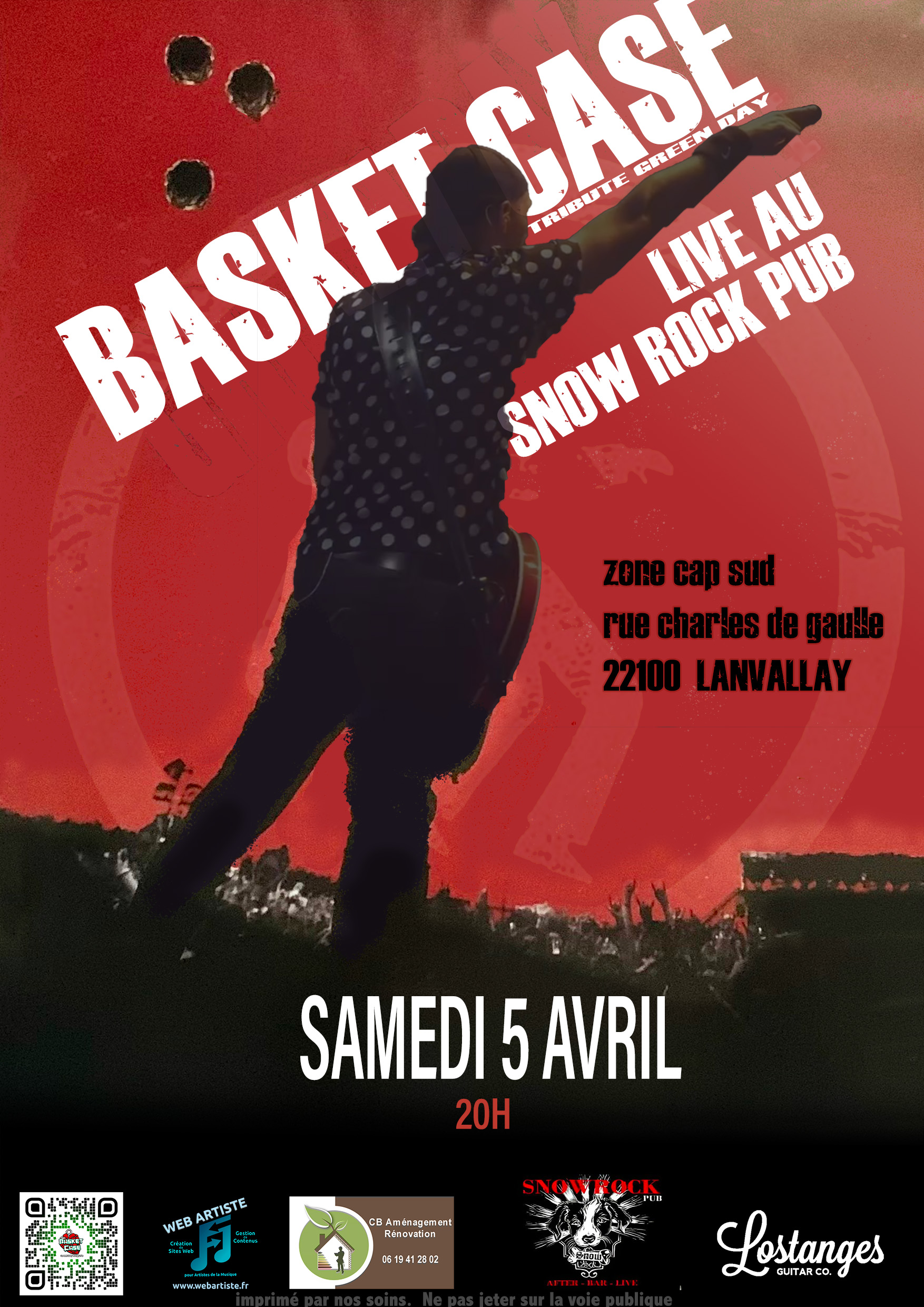 Affiche Snow Rock Pub