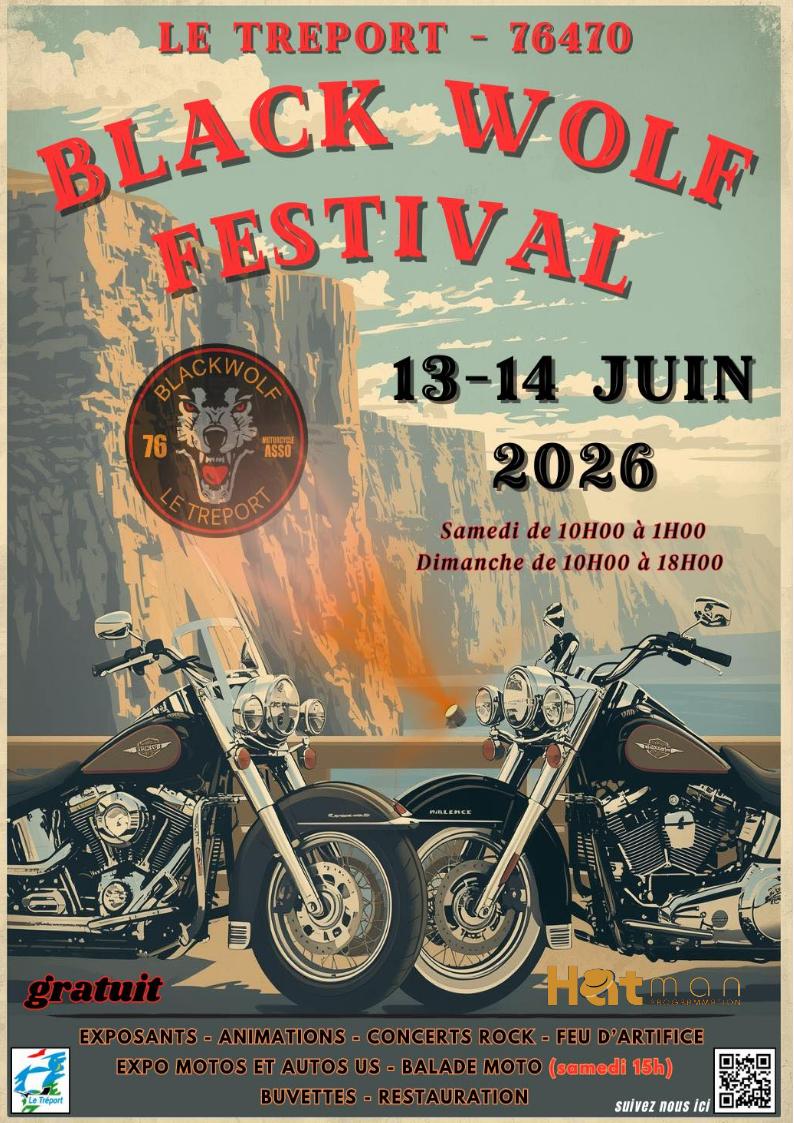 Affiche du Black Wolf Festival 2026